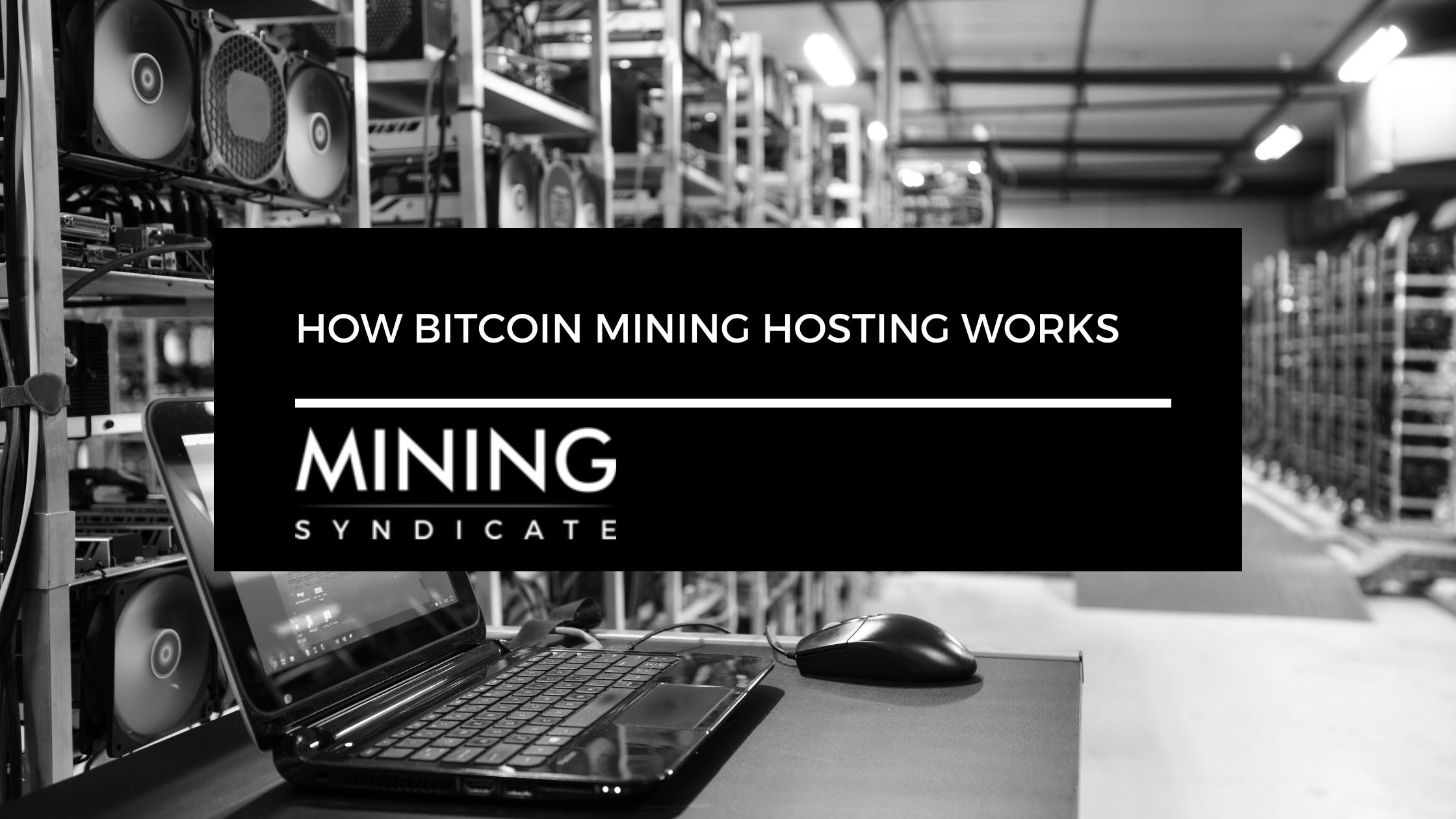 bitcoin mining server hosting