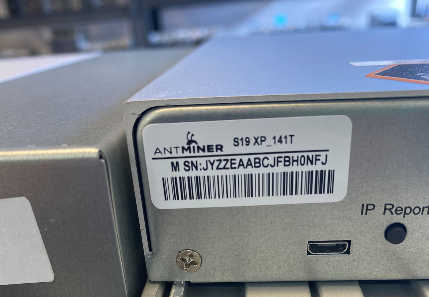 $.075 Hosting - Split Shares Beta - NEW Bitmain Antminer S19 XP 141 TH/s - Serial # JYZZEAABCJFBH0NFJ